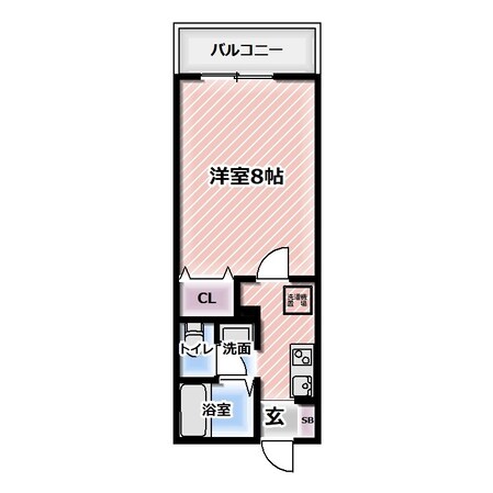 萱島駅 徒歩9分 1階の物件間取画像